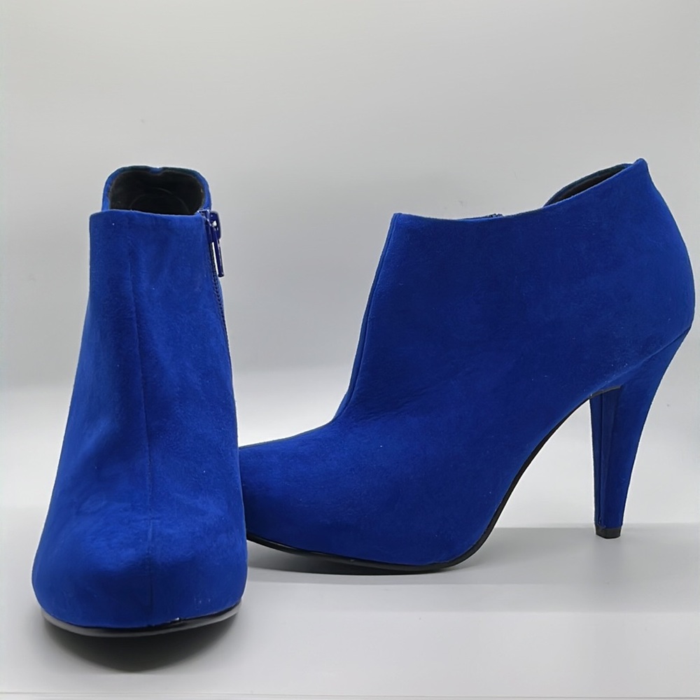 Call it Spring Royal Blue Ankle Booties